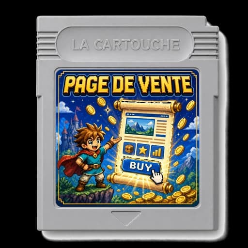 La Cartouche Page de vente qui convertit, compétences Claude