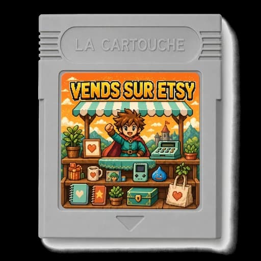La Cartouche Vends sur Etsy, compétences Claude
